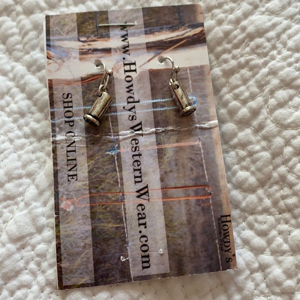 Shotgun earrings